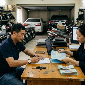 Xe máy đang trả góp có thể cầm cố trong trường hợp nào?